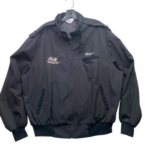 Vintage West Ark Jacket Mens Extra Large Trucker Embroidered Full Zip Outdoors